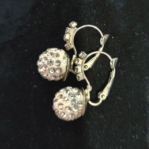 Crystal Ball Earrings